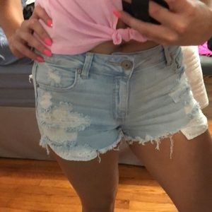 American Eagle Distressed Shorts
